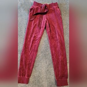 Victoria's Secret velour jogger leggings